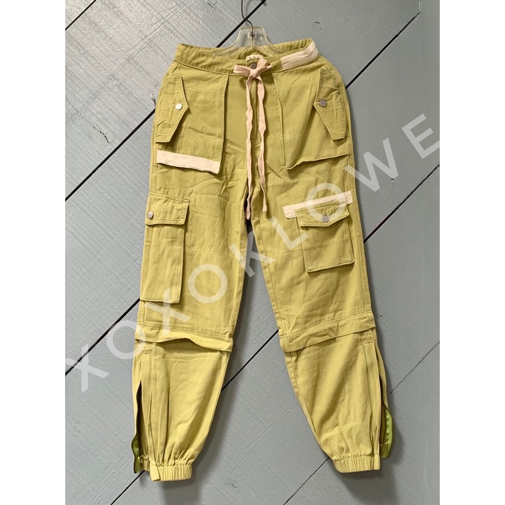 POL Sage Green Cargo Joggers | Slouchy Y2K Utility Pants - Picture 8 of 8